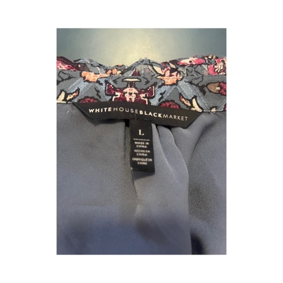 WHBM Boho Flowy Feminine flutter sleeves ruffles Floral Summer Dress - Picture 2 of 5